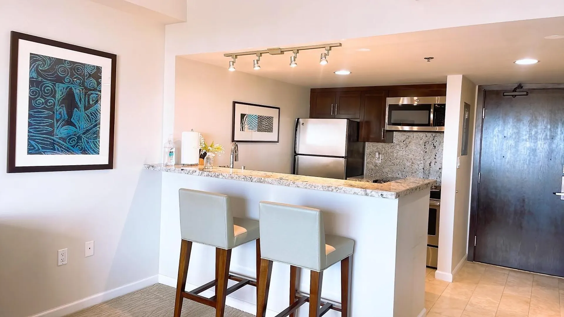 Aparthotel New Fantastic Ocean View Luxury Hotel Suite Fireworks Free Parking Honolulu